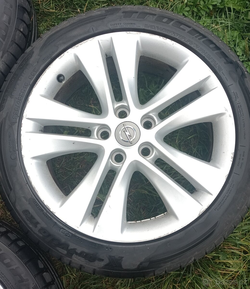 Originál alu disky Opel letní + zimní pneu - 3