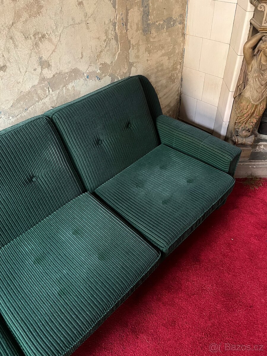 Retro rozkládací gauč - 3