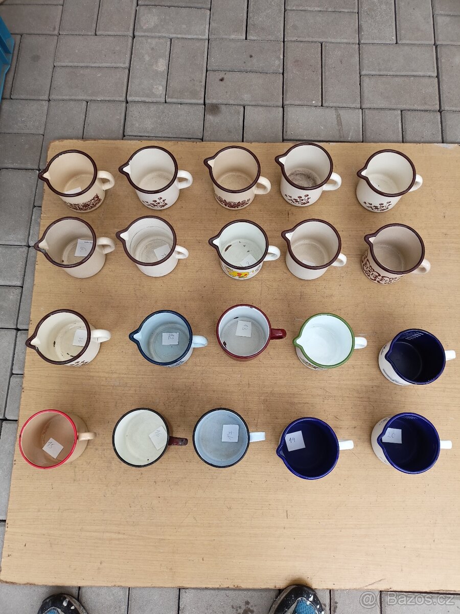 Smaltované nádobí,nádobí-2. - 3