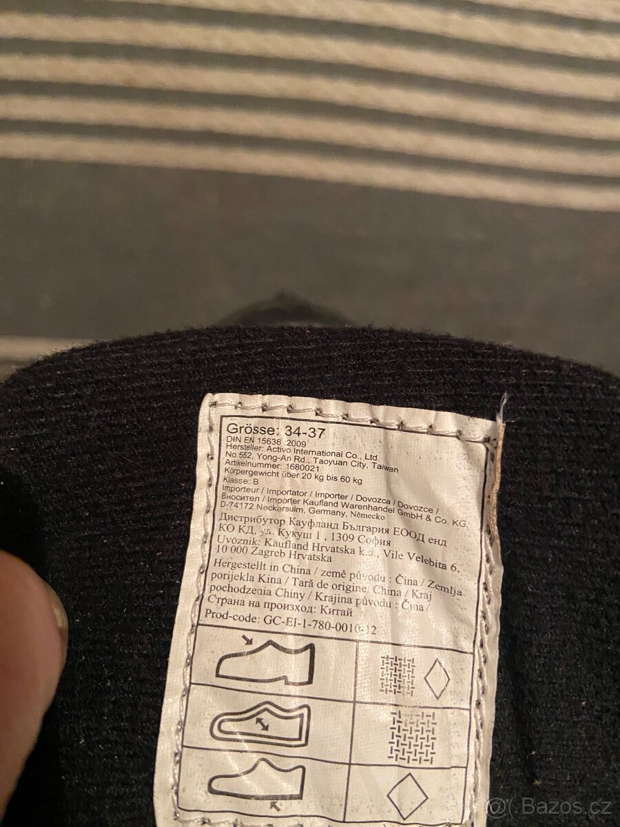 Lední brusle 31-34, 34-37, 38 - 3