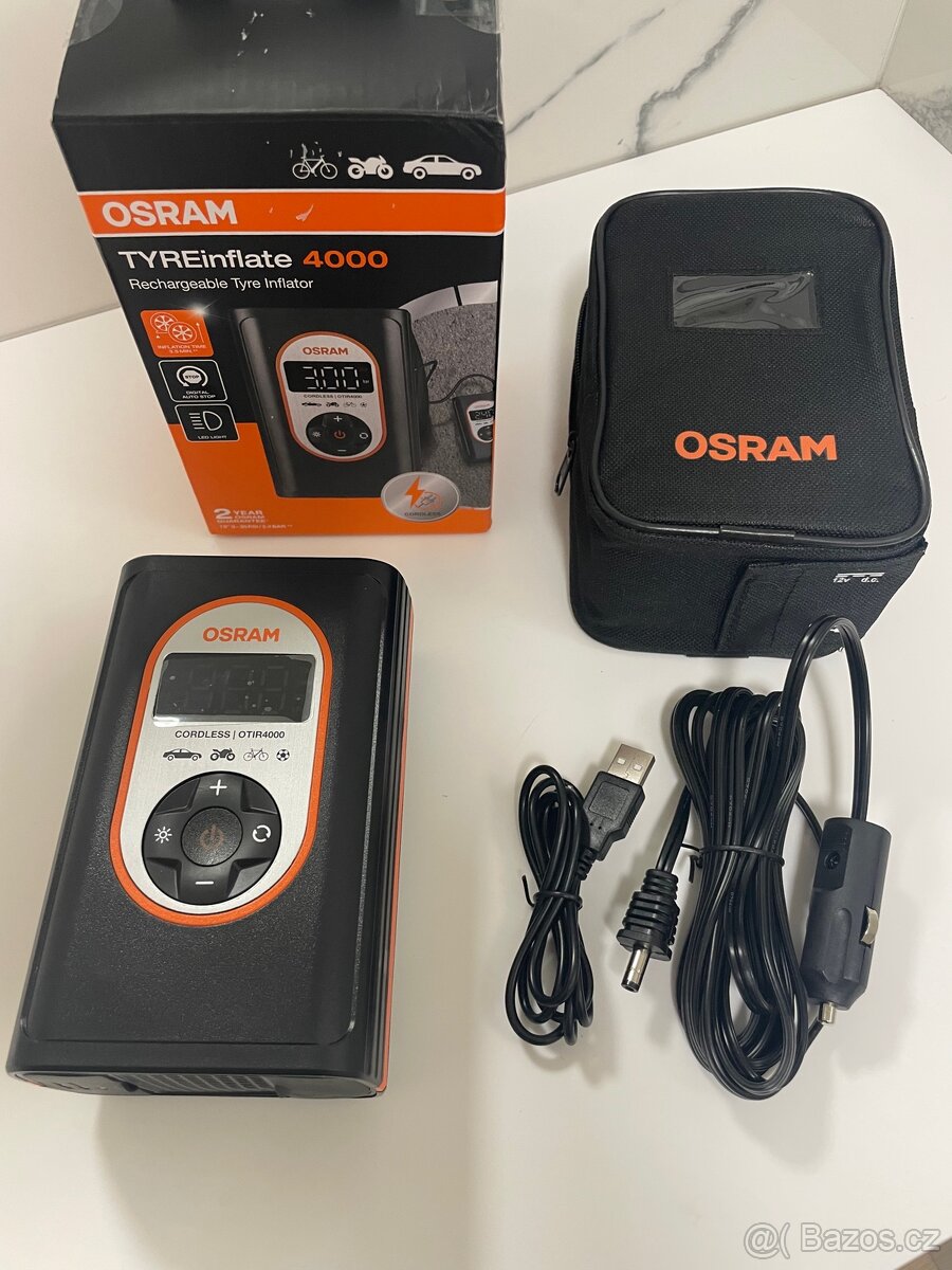 Kompresor OSRAM digitální akumulátorový kompresor - 3