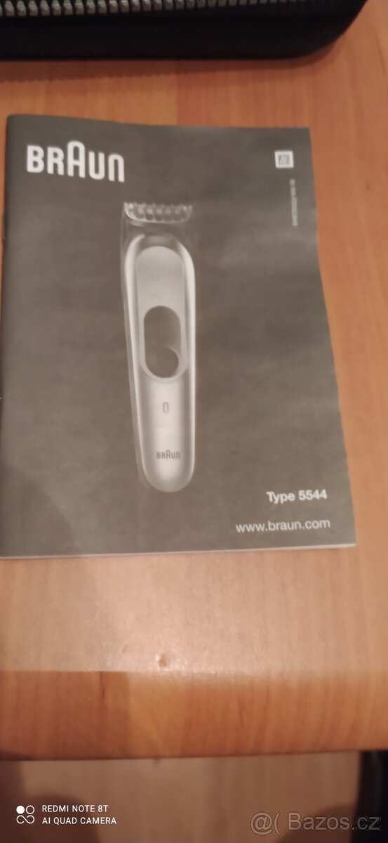 Holící strojek Braun 5544 - 3
