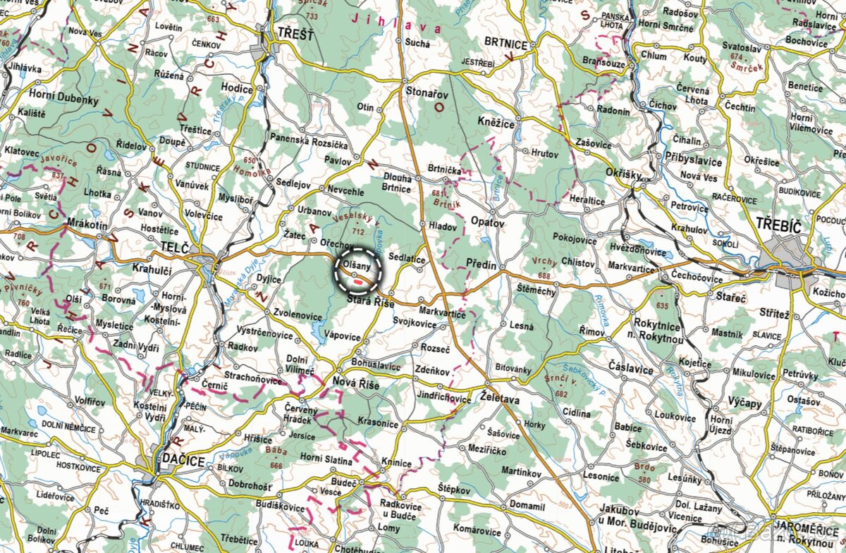 Zemědělská půda, prodej, Olšany, Jihlava - 3