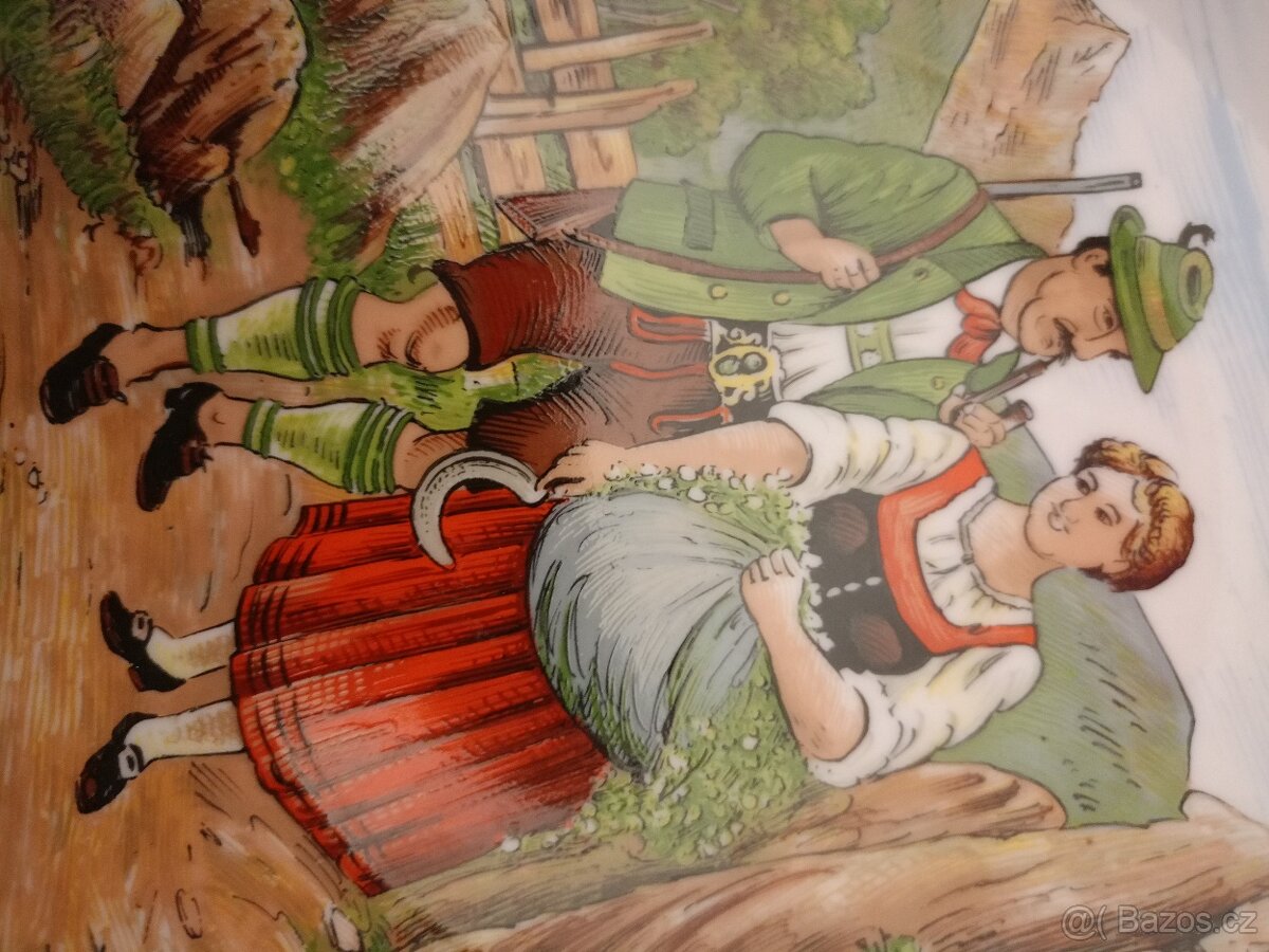 32Talíř s motivem - 3