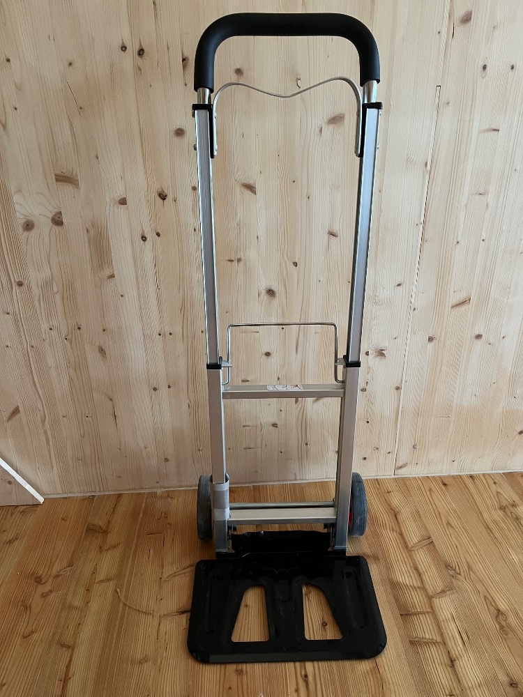 Rudlík - skládací ruční vozík, nosnost 80 kg - 3