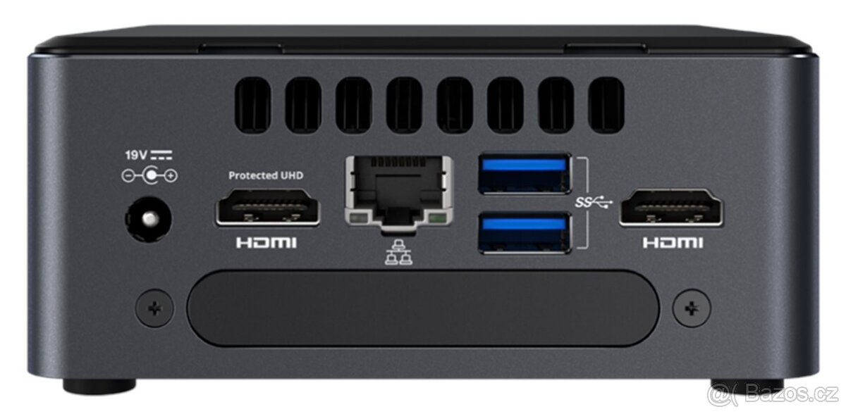 Mini PC barebone-základ počítače Intel NUC7i3DNHE (i3-7100U) - 3