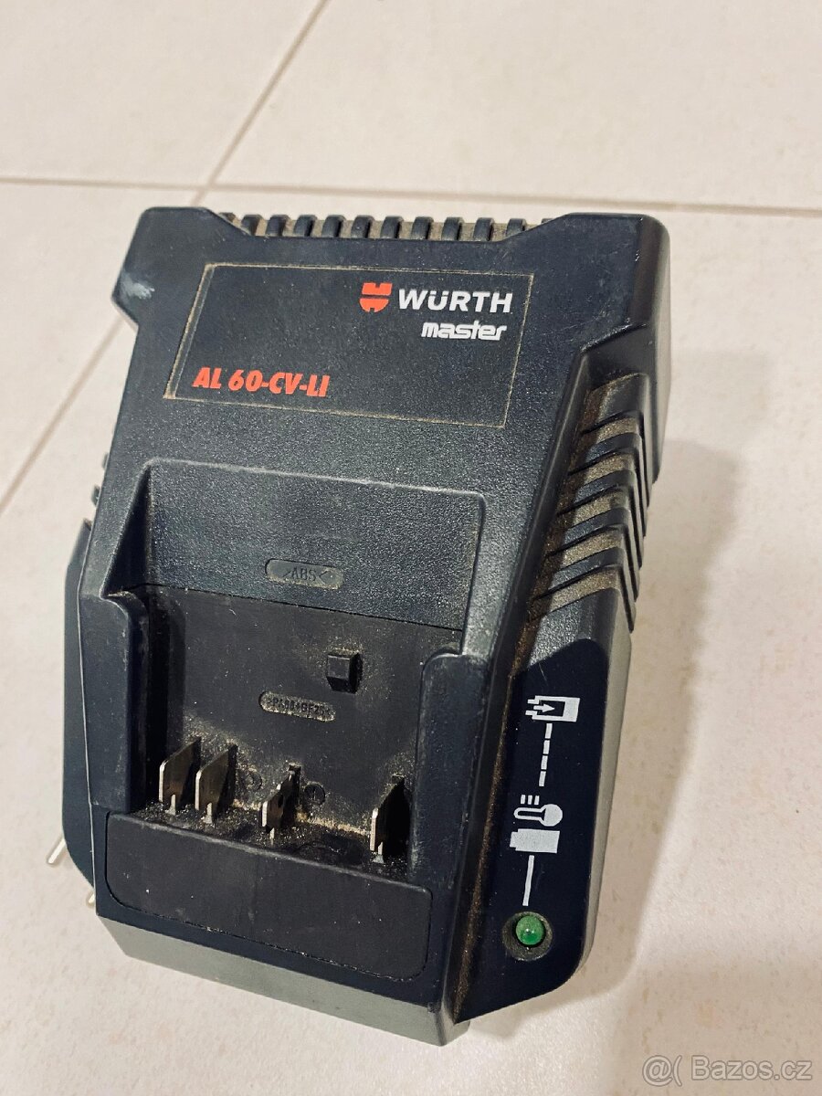 Wurth nabíječka plus Baterie - 3