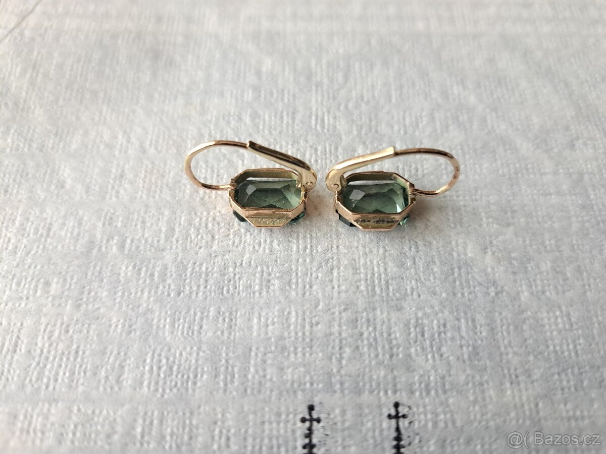 Zlaté náušnice z 1. republiky - 3