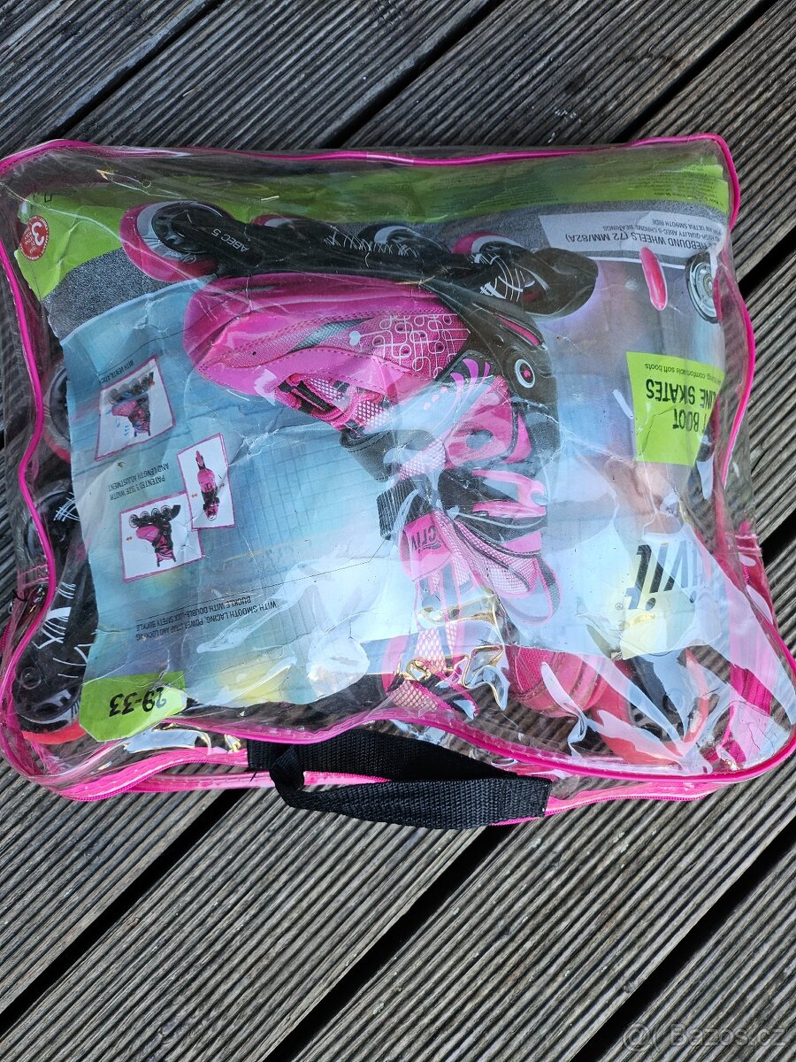 Dětské brusle dívčí - 3