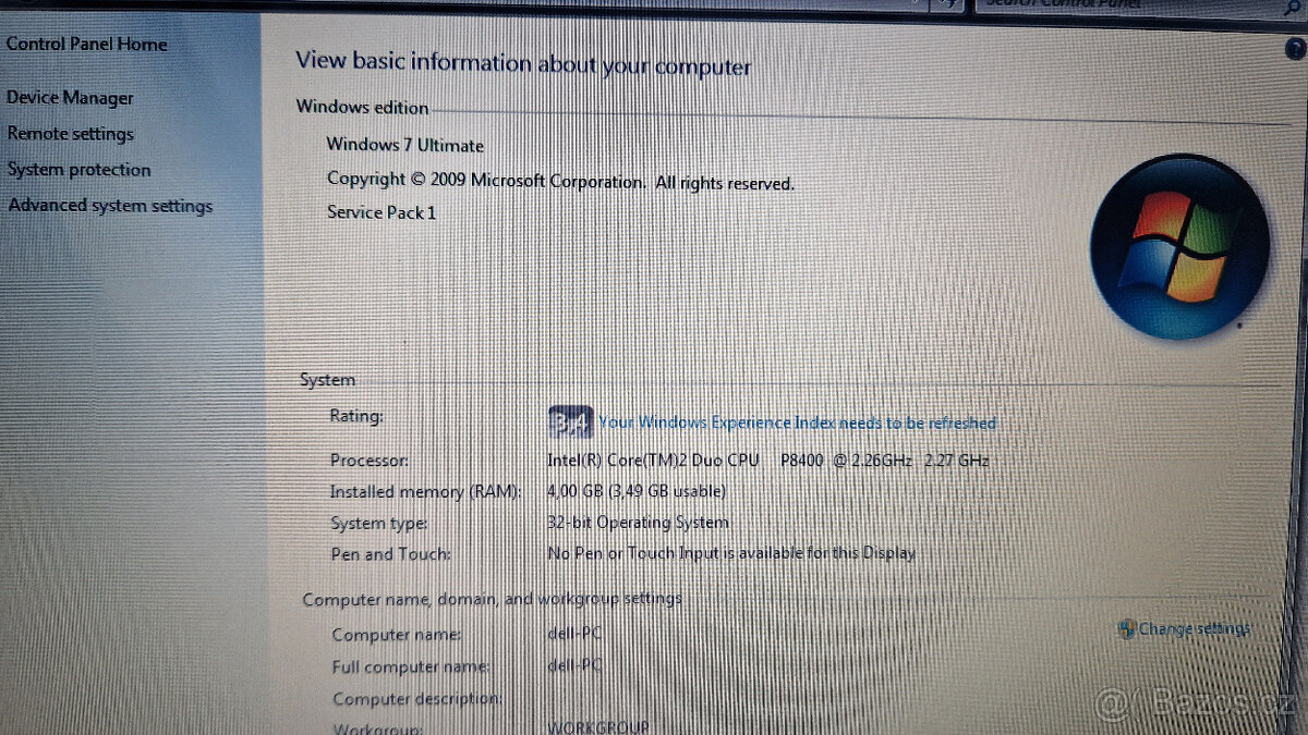 Starý ntb Toshiba - 3