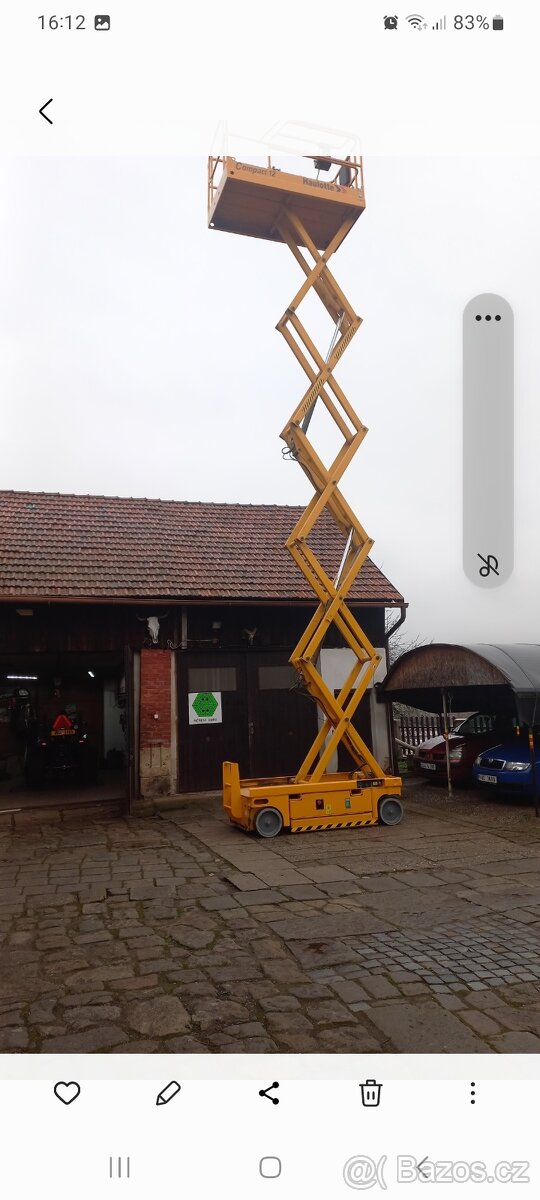 Plosina Haulotte compact 12 - 3