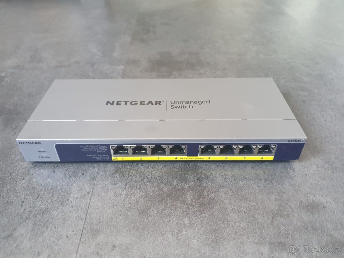 Netgear unmanaged switch gs108pp - 3