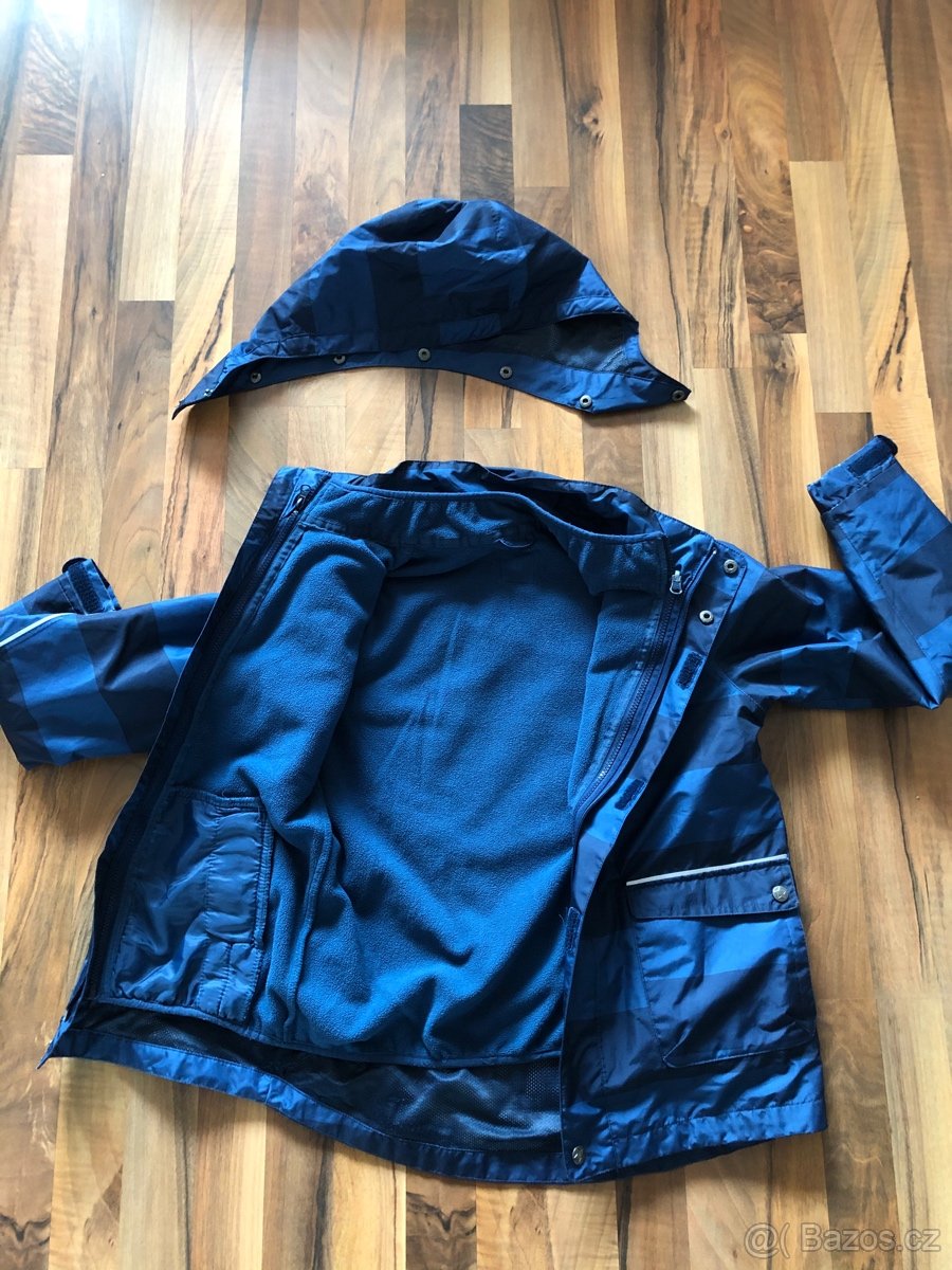 Bunda Tchibo+mikina 2v1 a oboustranná vesta - 3