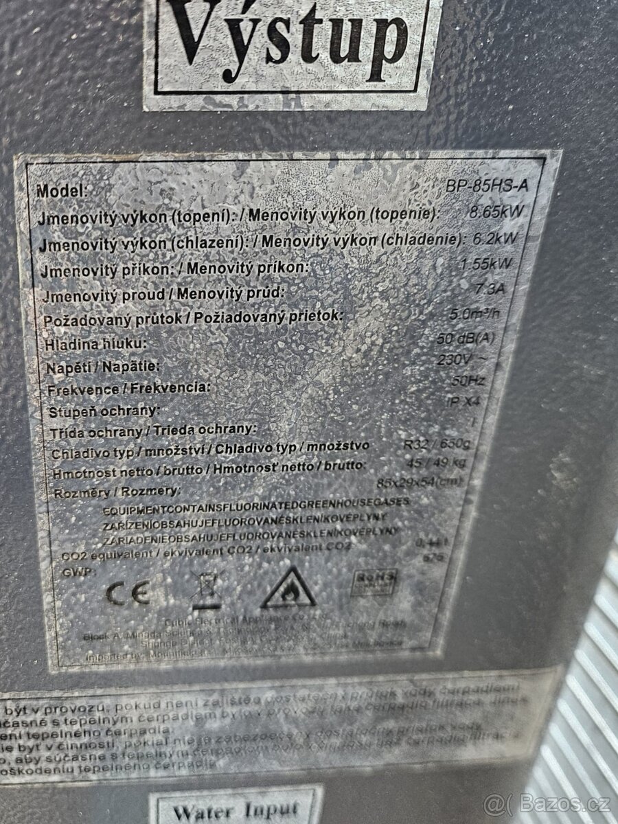 Tepelné čerpadlo Azuro 8kw - 3