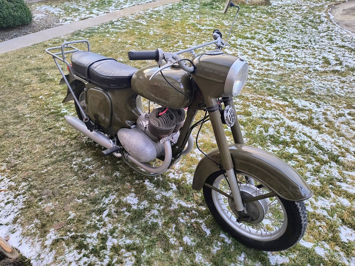 Jawa 350/360-0 vojenská - 3