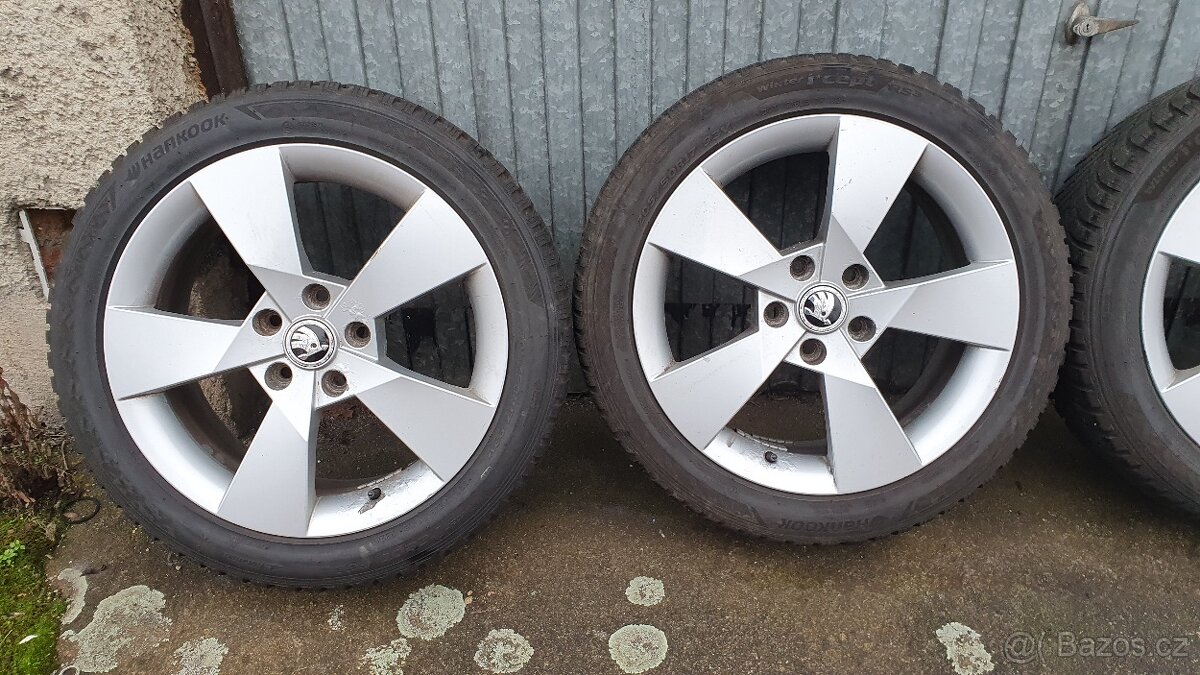17" Škoda rozteč 5x112 zimní - 3