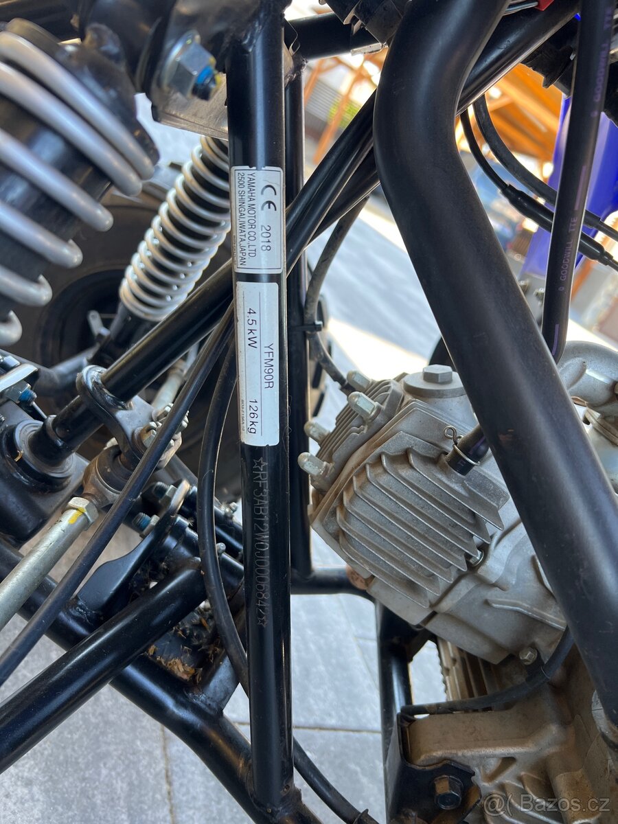 Yamaha YFM 90 Raptor - 3