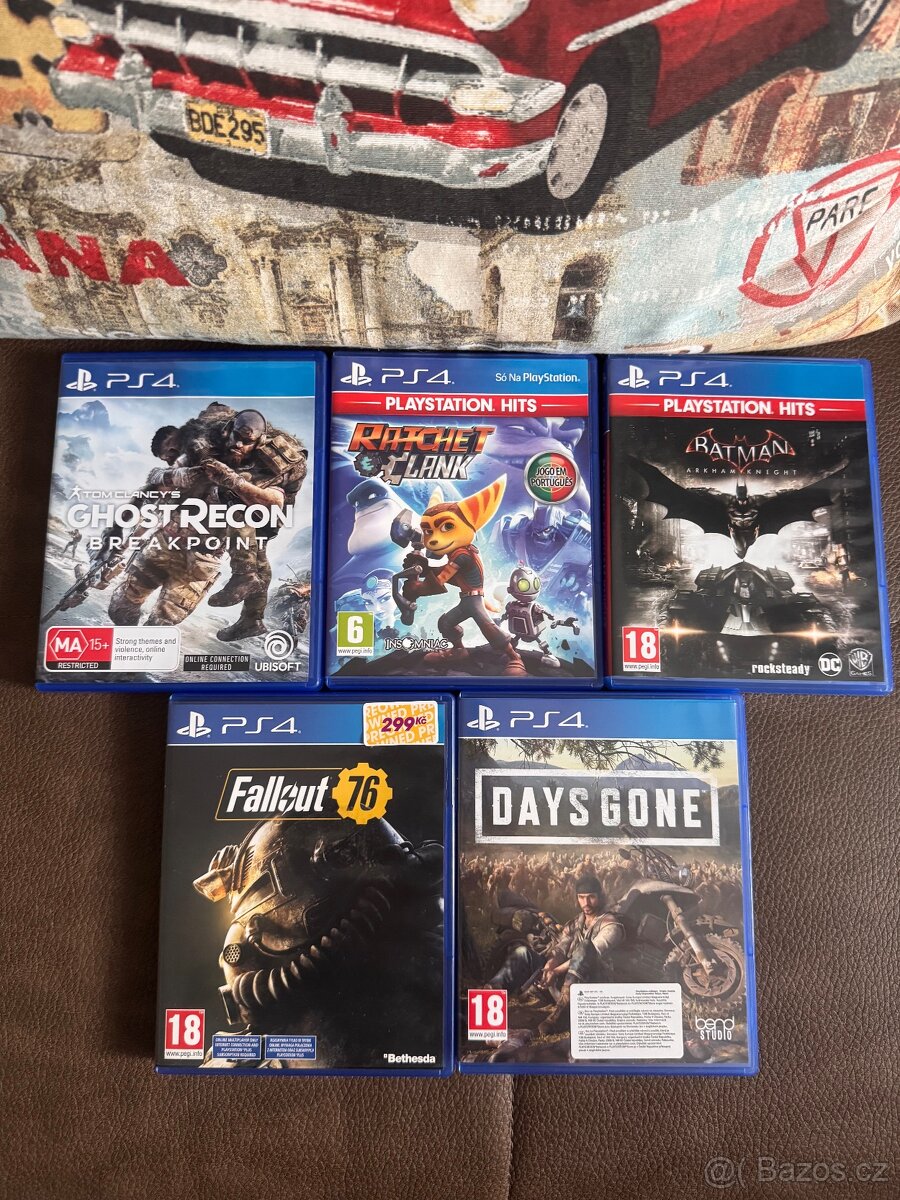 Hry na PS 4 - 3