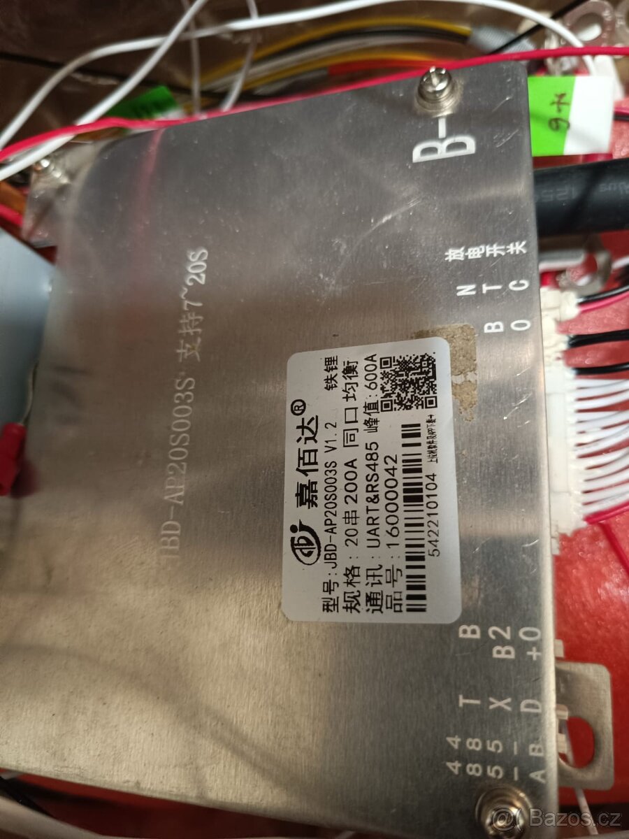 JBD BMS 200 Ah pro LiFePo4 baterie 16 clanku - 3