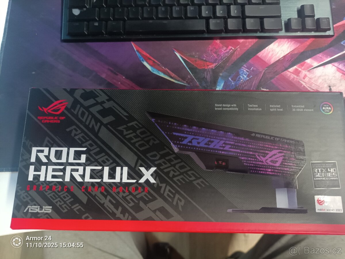 ASUS ROG Herculx Graphics Card Holder - 3