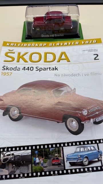 Modely auto ŠKODA 1:43 kolekce DeAgostini - 3