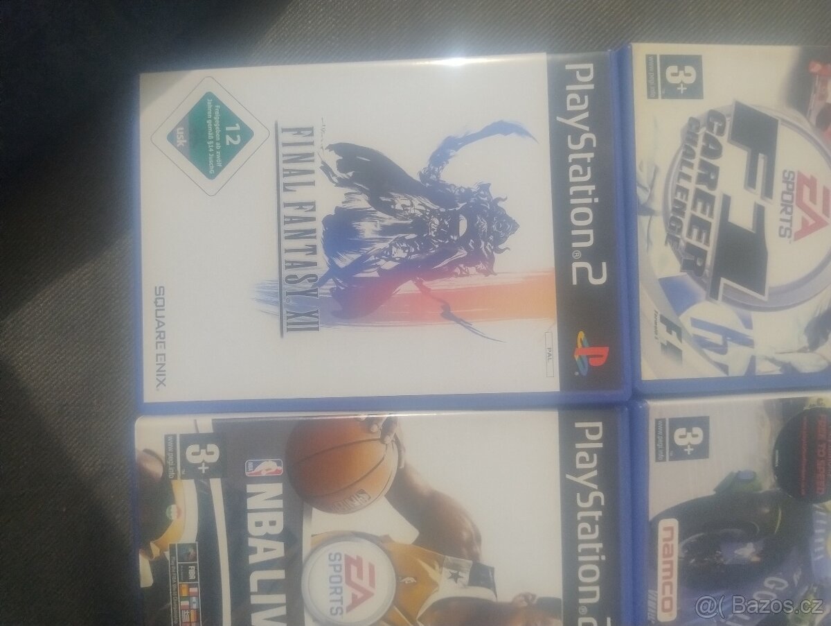PlayStation 2 4hry final fantasy,moto,NBA,F1 - 3
