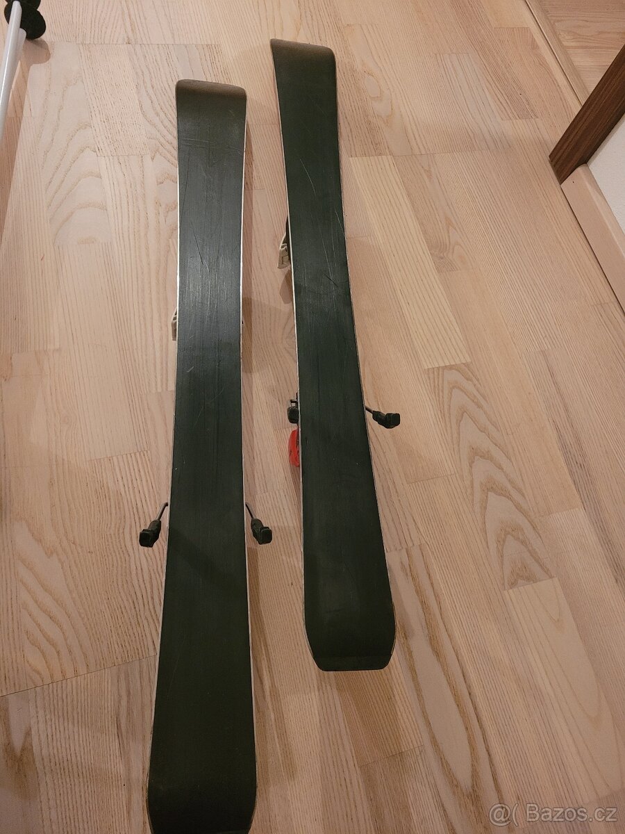 Dětské lyže Atomic 90cm + boty, hůlky, helma a brýle - 3