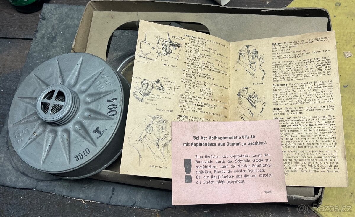 Plynová Německá maska - 3