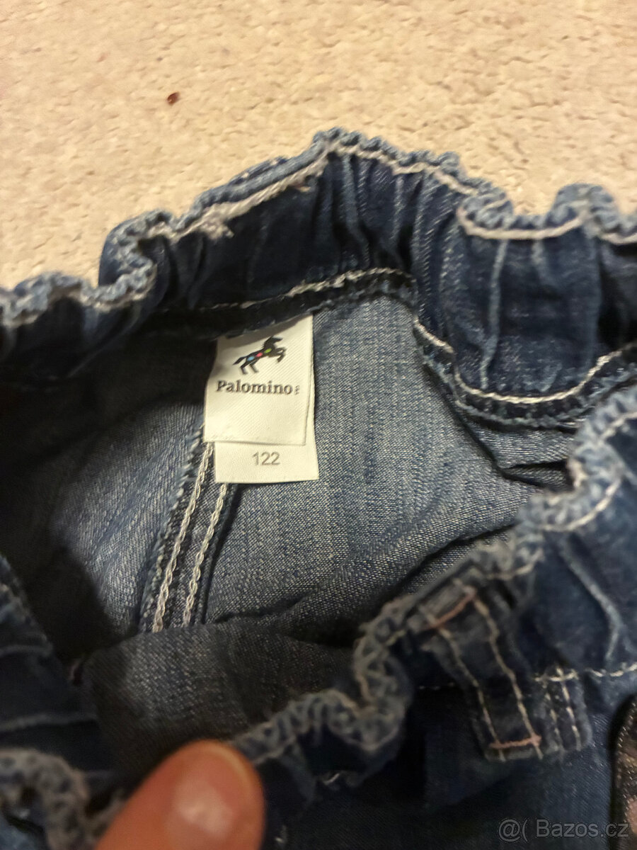 Kalhoty vel. 122/128 H&M, C&A - 3