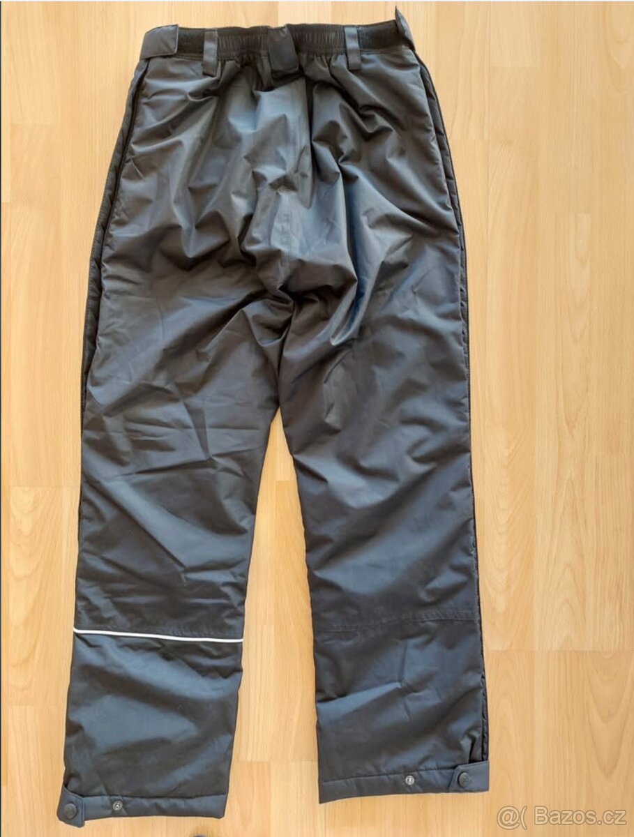 Nové zimní kalhoty, oteplovačky, vel. 150, celorozepínací - 3