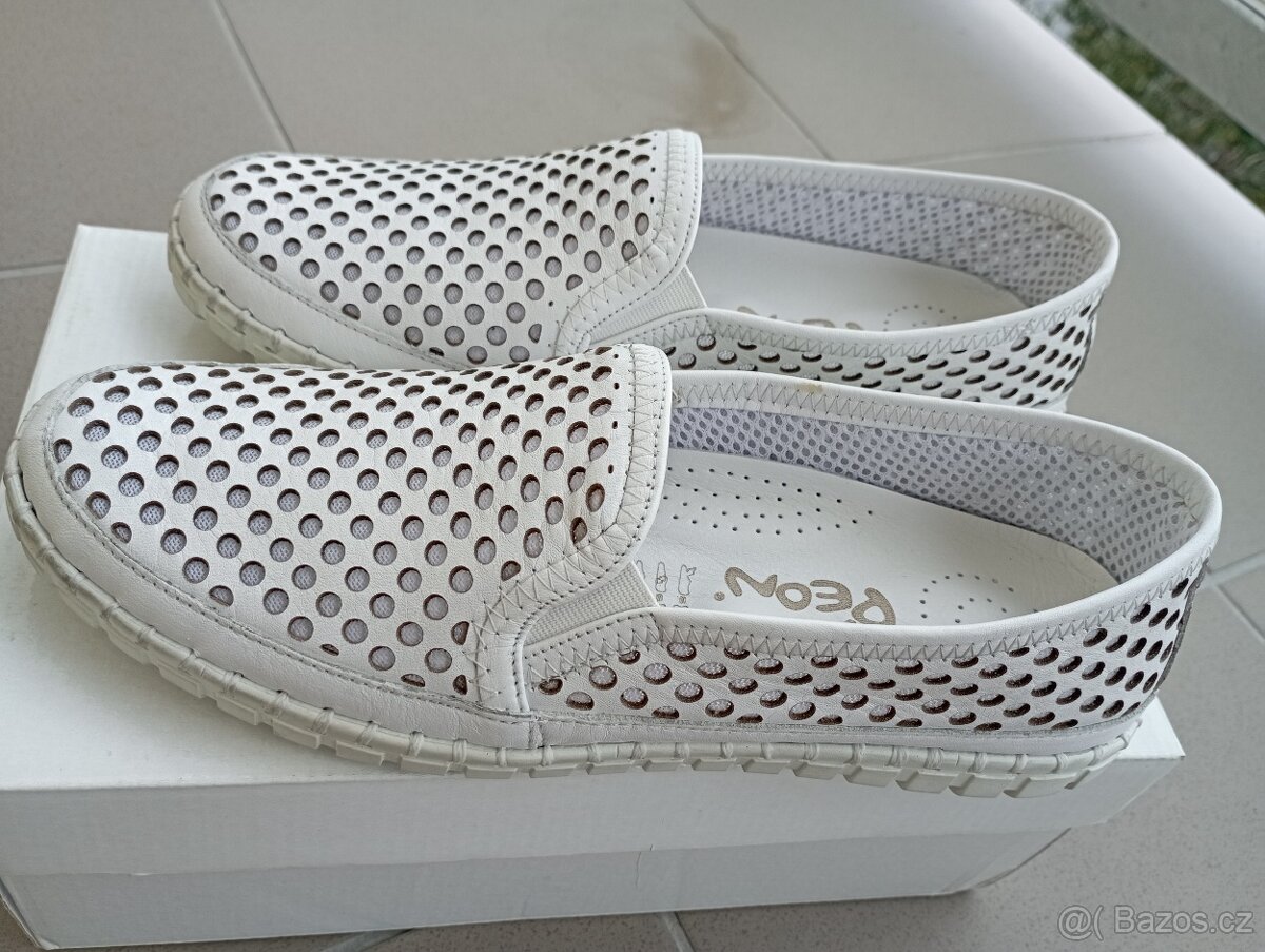 Kožené dámské polobotky - 3