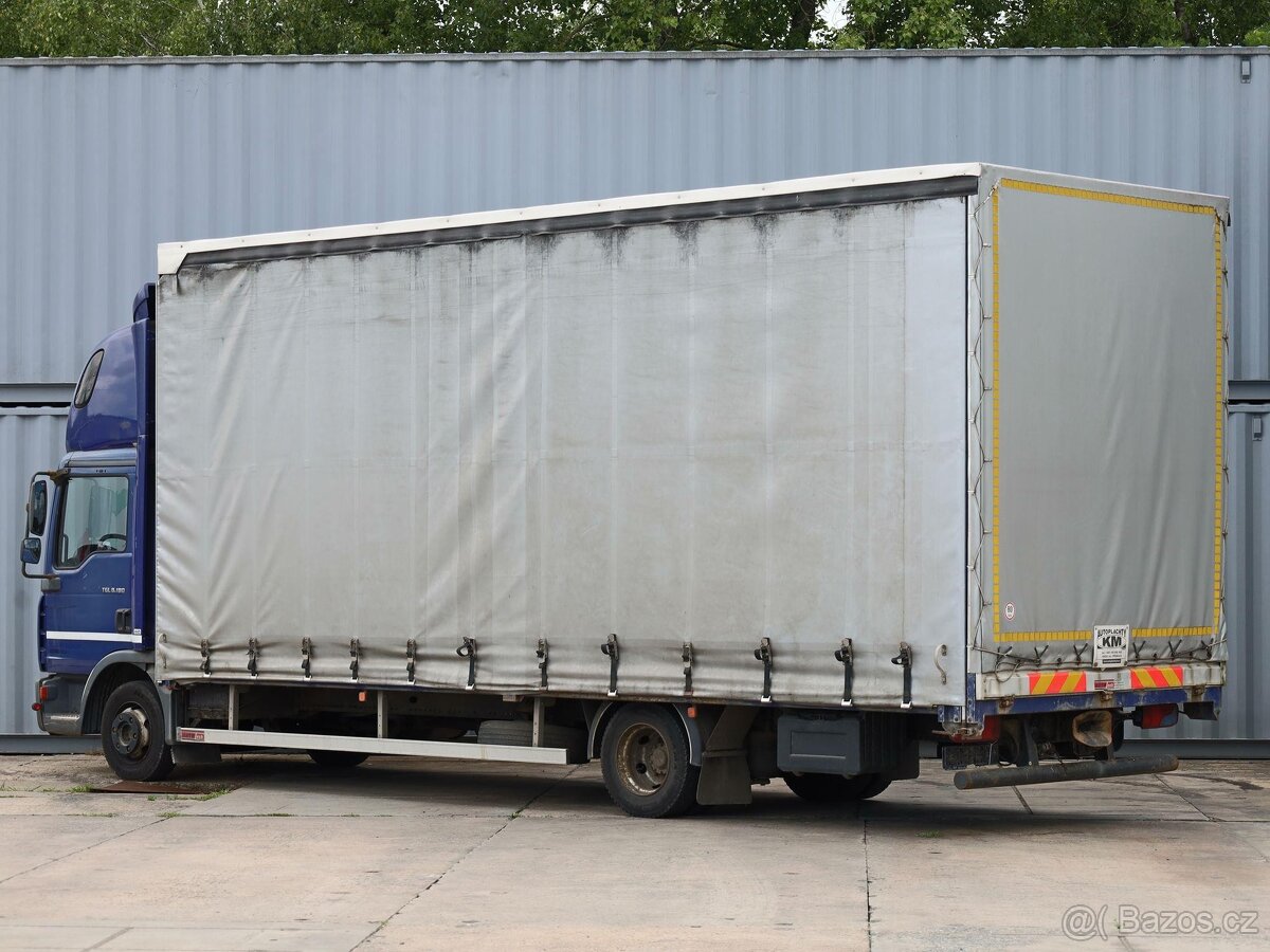 MAN TGL 8.180, 18 PALET, TŘÍSTRANNÁ SHRNOVACÍ PLACHTA, ZÁNOV - 3