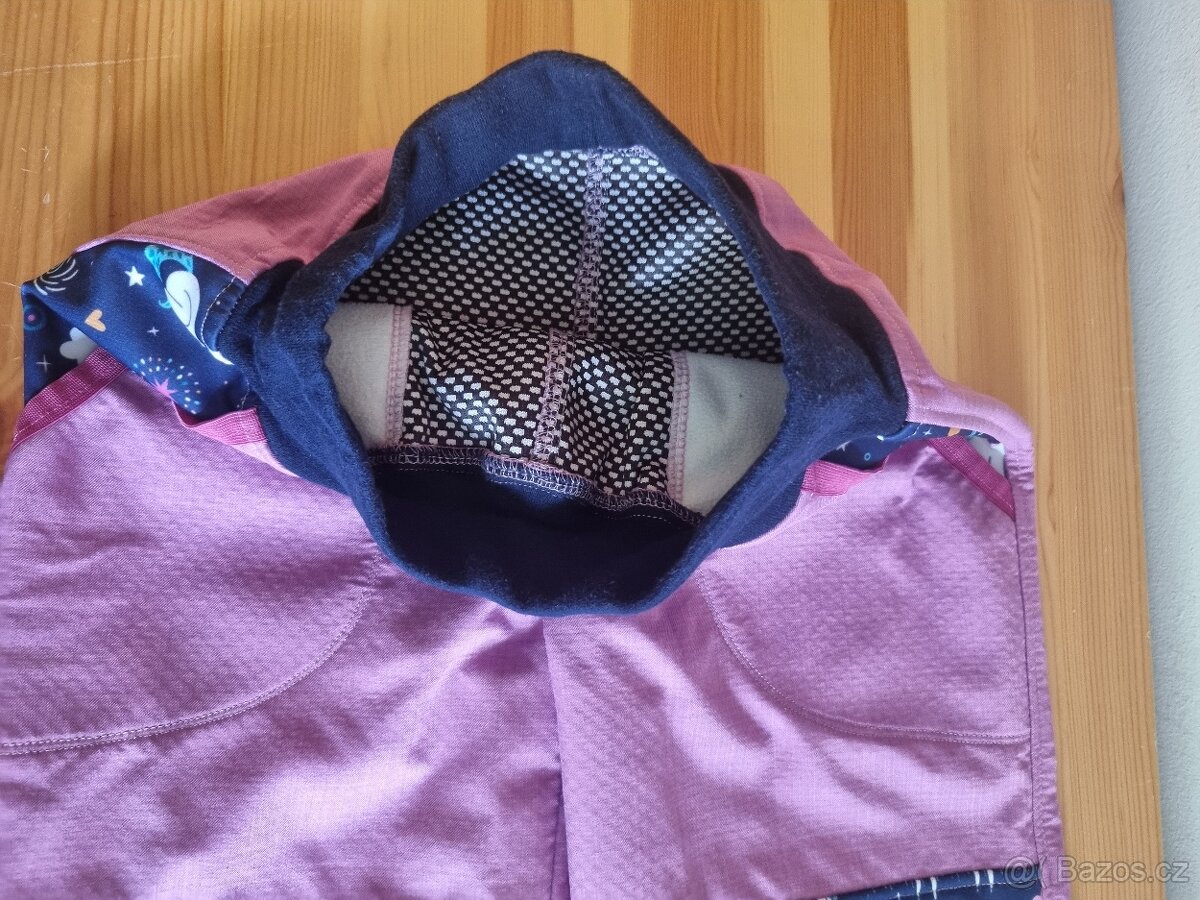 Jarní/podzimní softshellové kalhoty 122/128 - 3