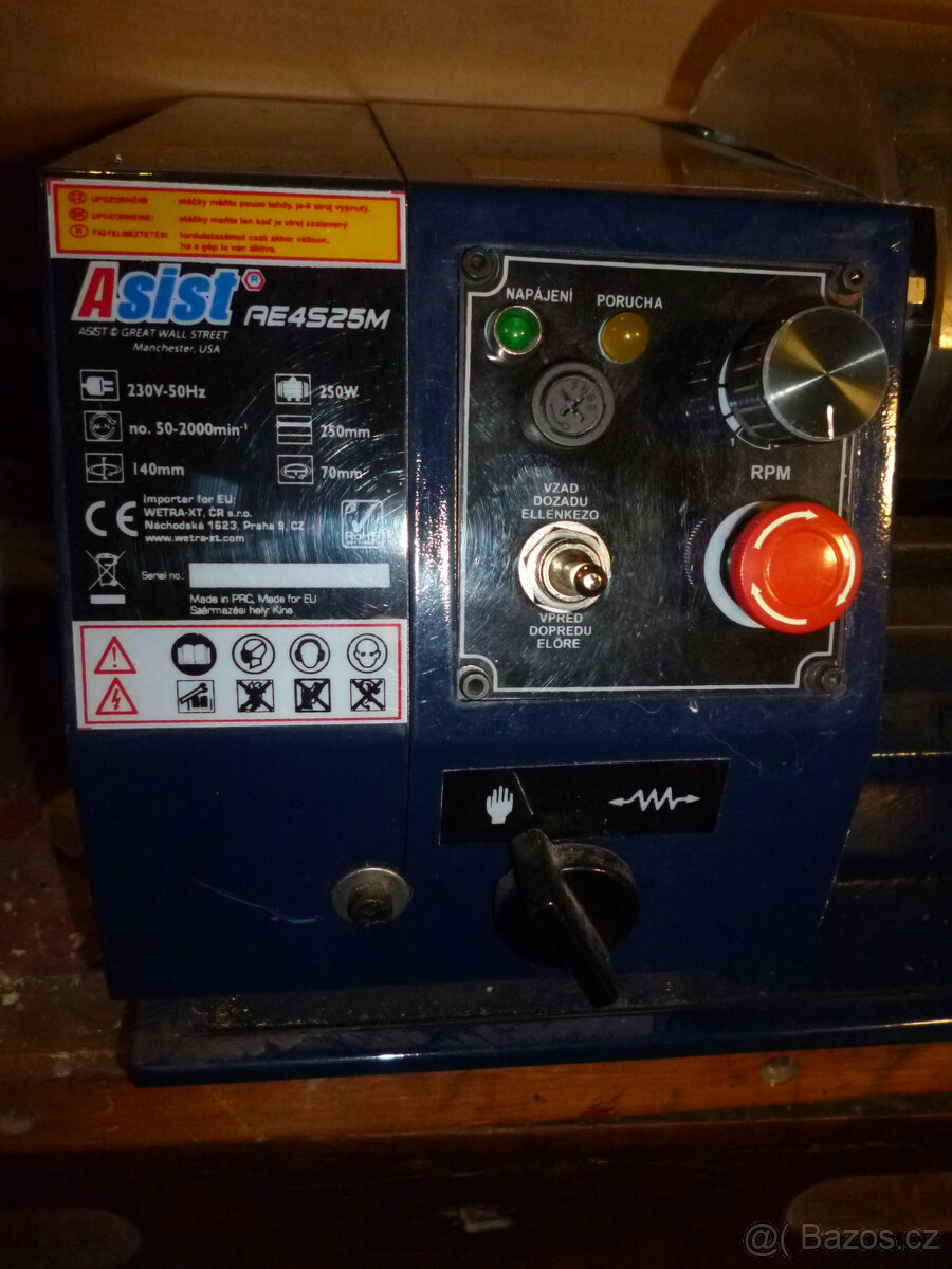 Stolní soustruh ASIST RE4S25M - 3