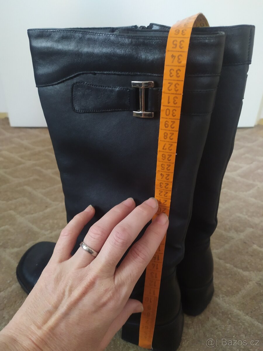 Dámské kozačky vel. 37/38 - 3