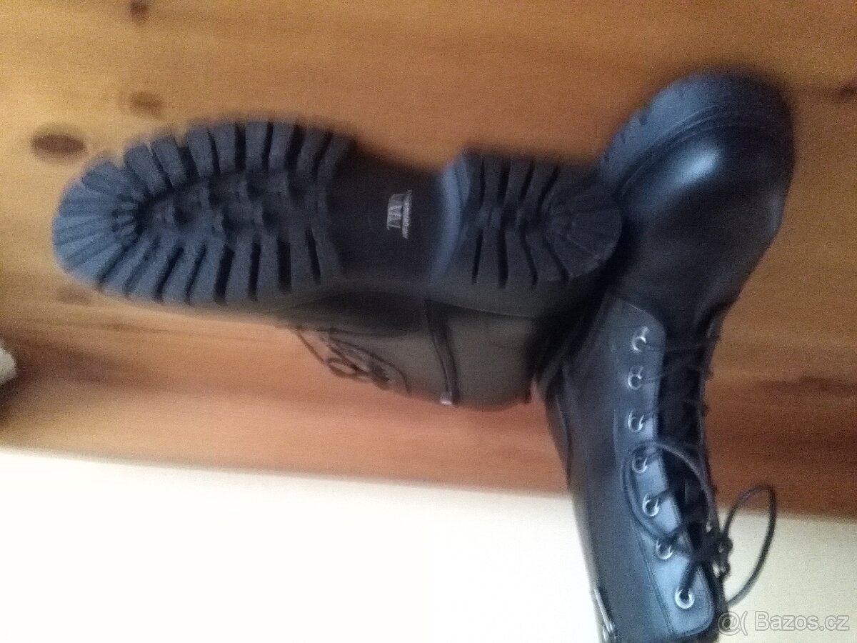 Nové kožené kotníkové boty - 3