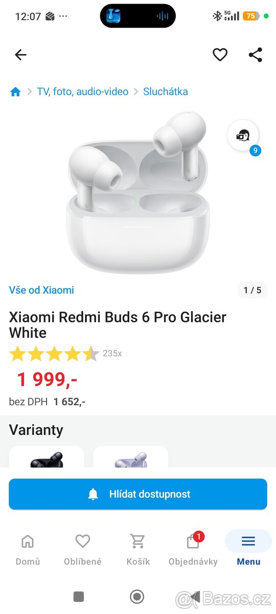 Xiaomi Redmi Buds 6 Pro Glacier White - 3