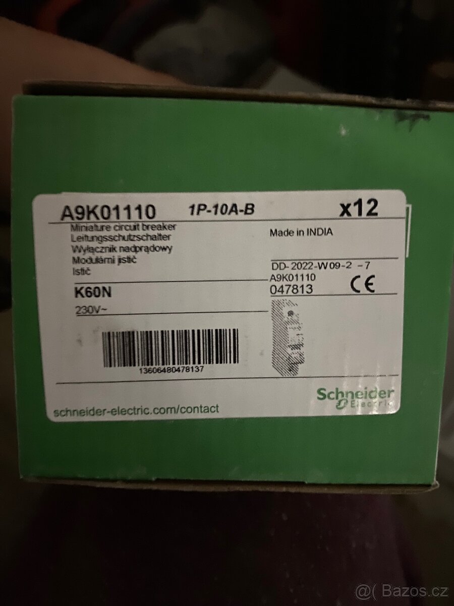 Jistič B10A Schneider - 3