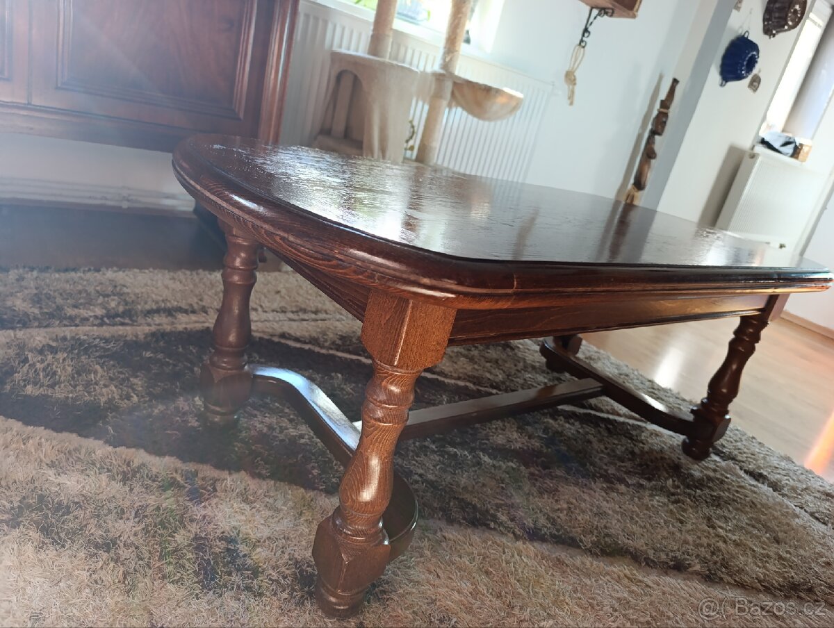 Konferenční stolek z masivu - 3