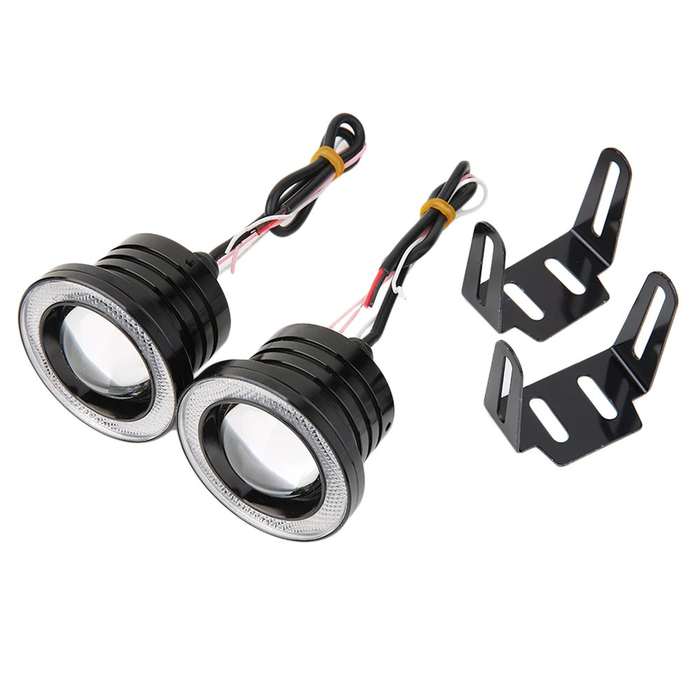 LED mlhovky + Angel eyes DRL(denní svícení) - 3