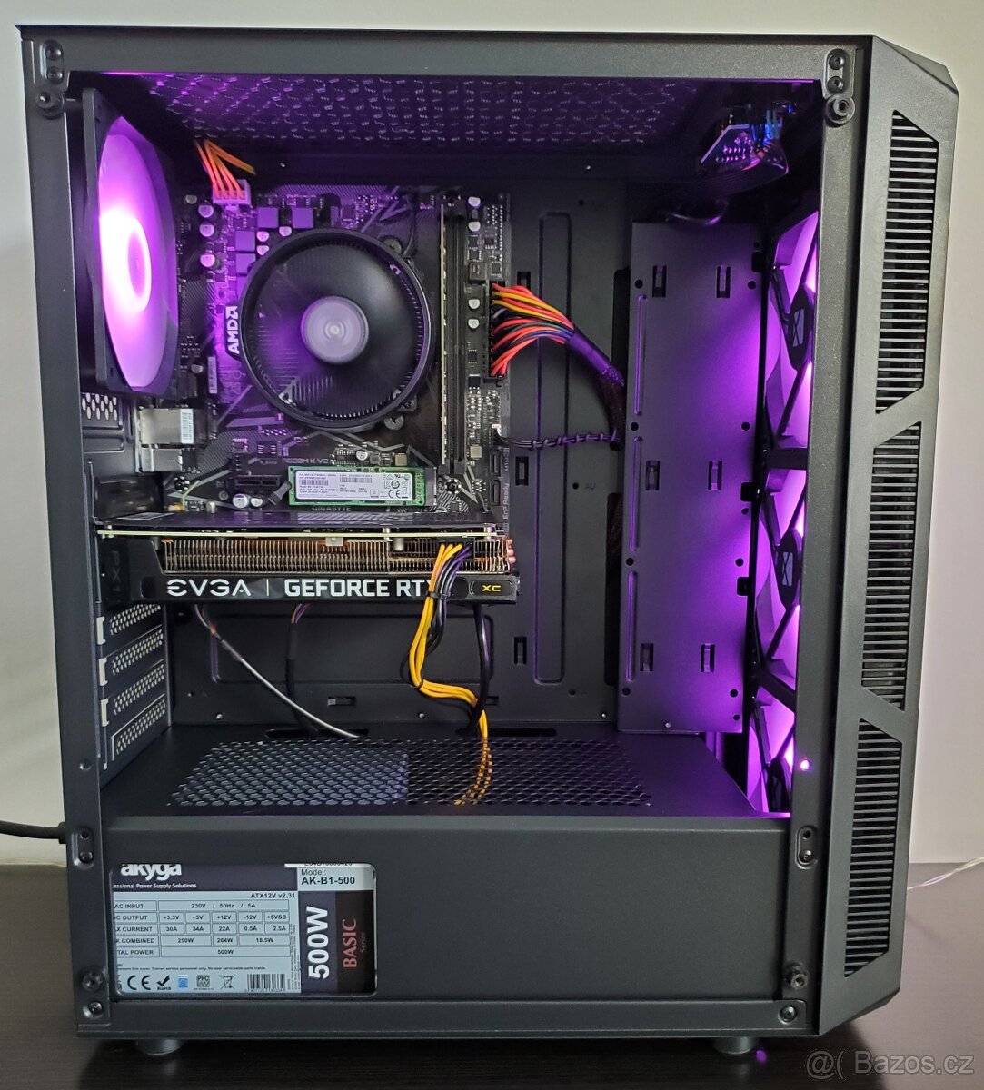 Herní počítač VeinX (RYZEN|RTX 3060 Ti|1TB SSD|WIFI|ZÁRUKA) - 3