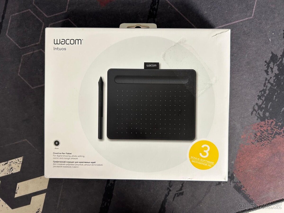 Grafický tablet Wacom Intuos S (černý) - 3