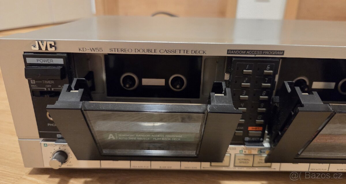 Kazetový magnetofon JVC KD-W55 - 3