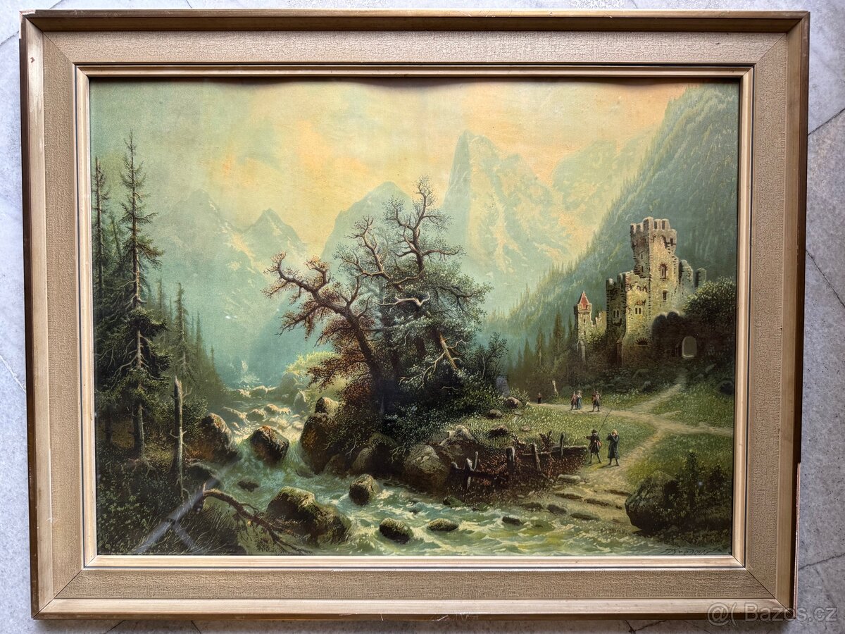 Obraz Albert Bredow reprodukce - 3