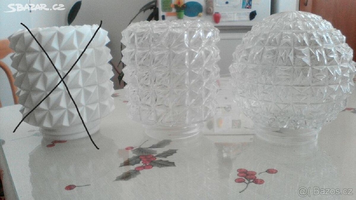 Retro - širmy (na lustr), lampa - el. stolní; LED; montážní - 3