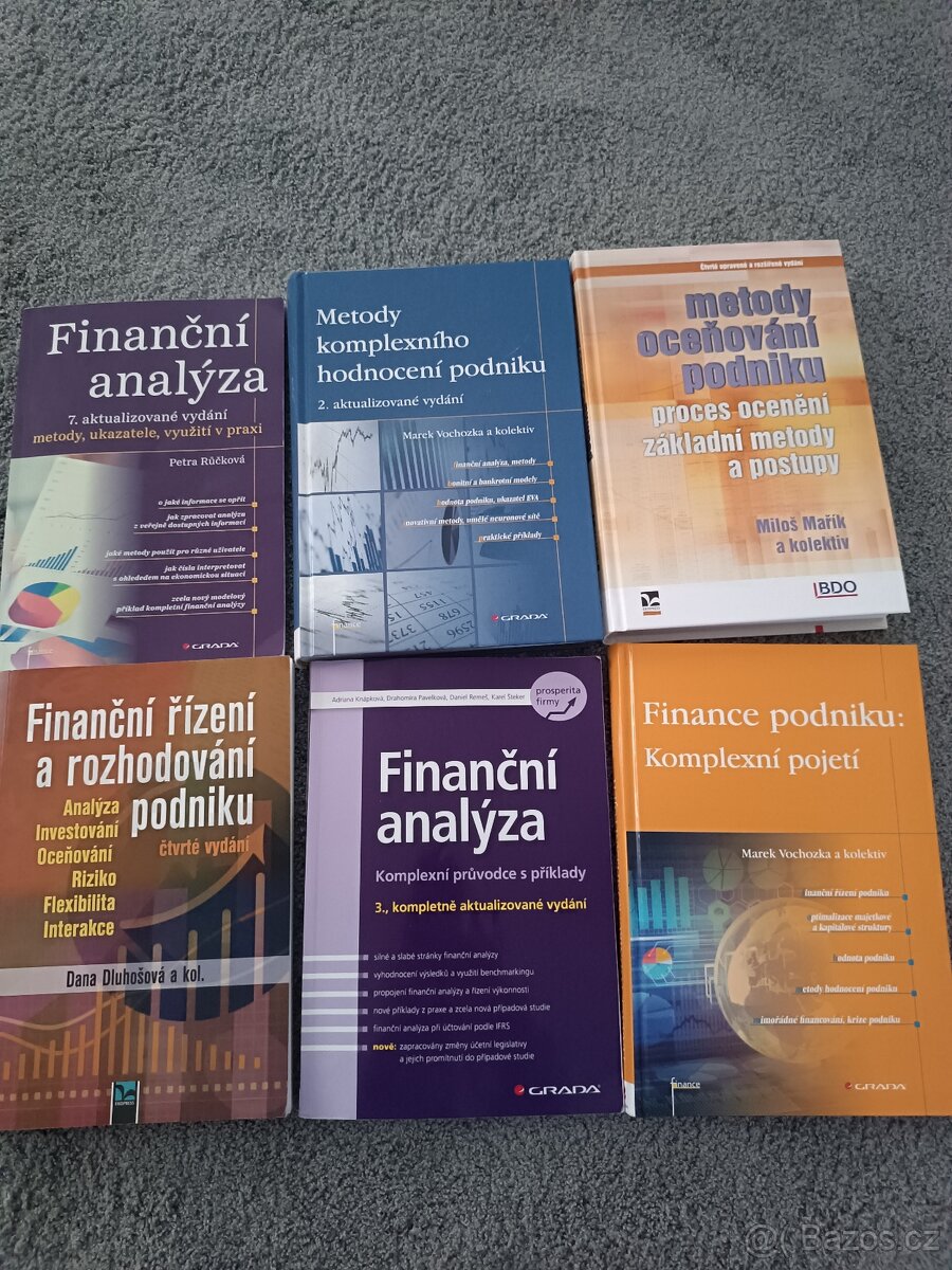 Knihy - finanční analýza - 3