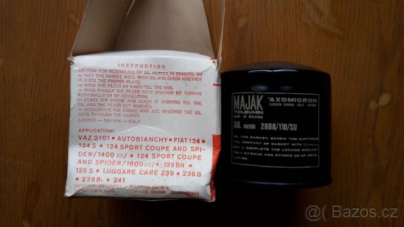 Filtr oleje, filtr paliva - 3