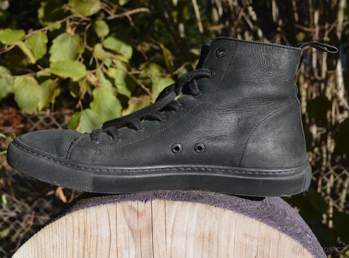 Kožené kotníkové tenisky značky Langbrett vel. 44 - 3