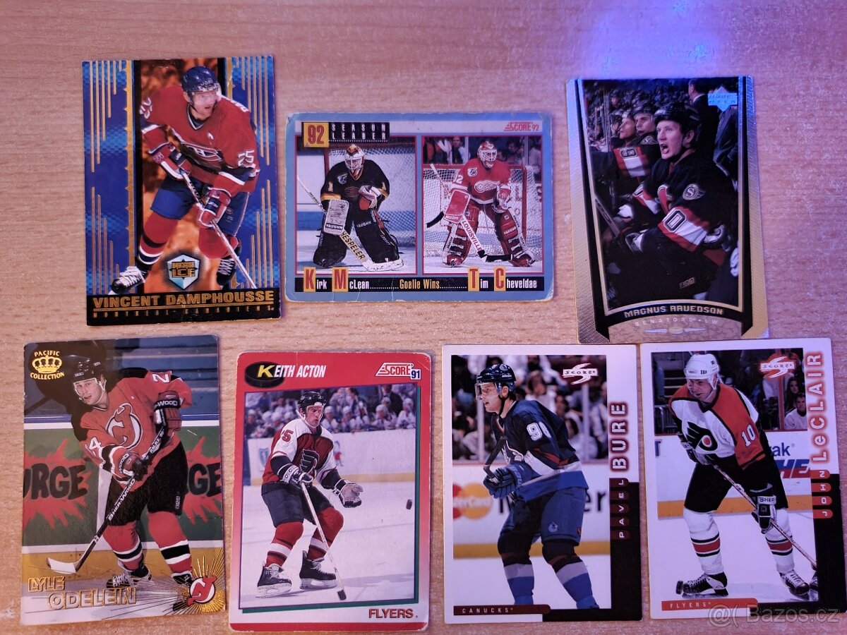 Hokejové kartičky. - 3