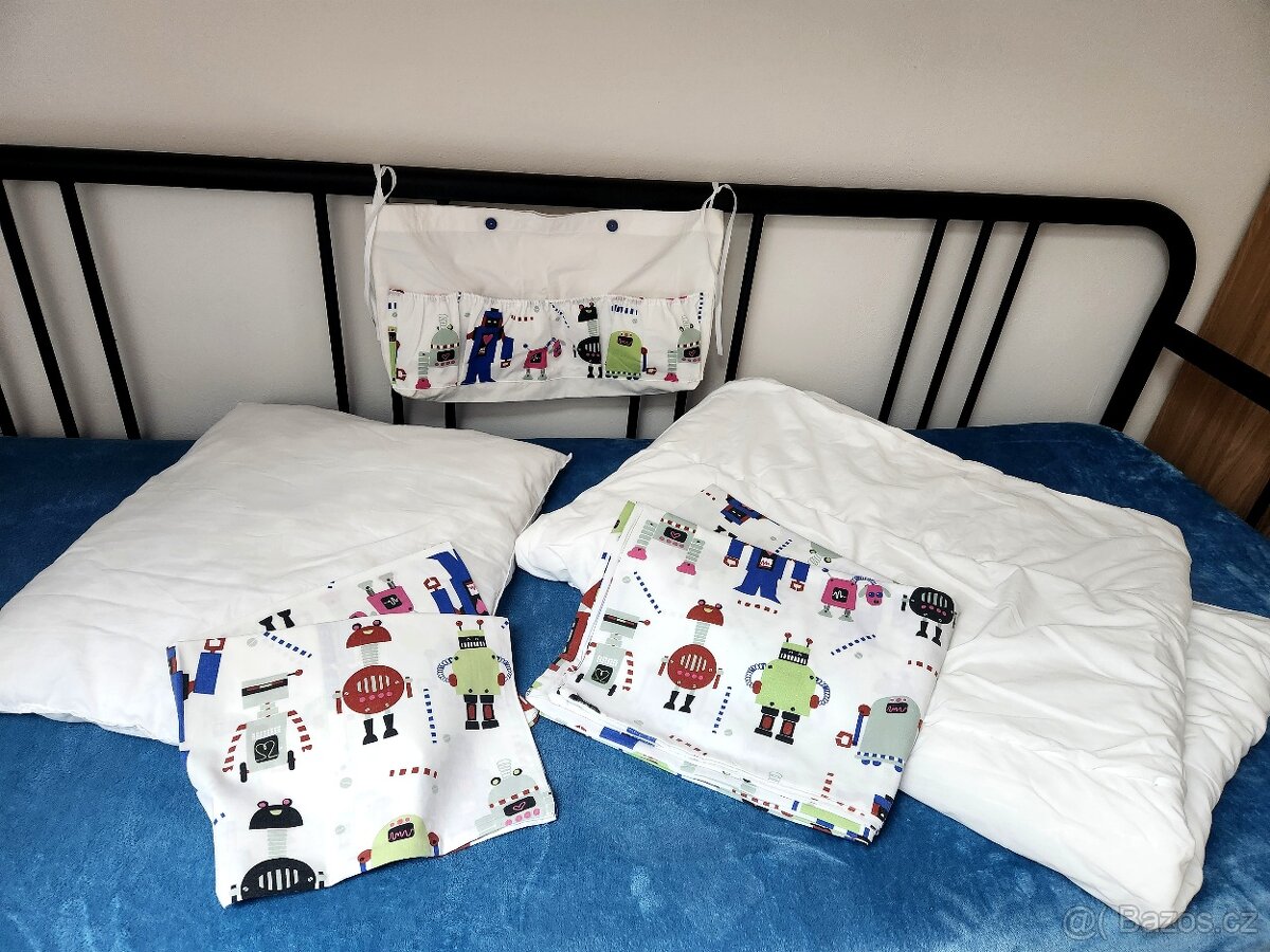 Roboti Povlečení, Deka a Polštář pro menší děti - 3